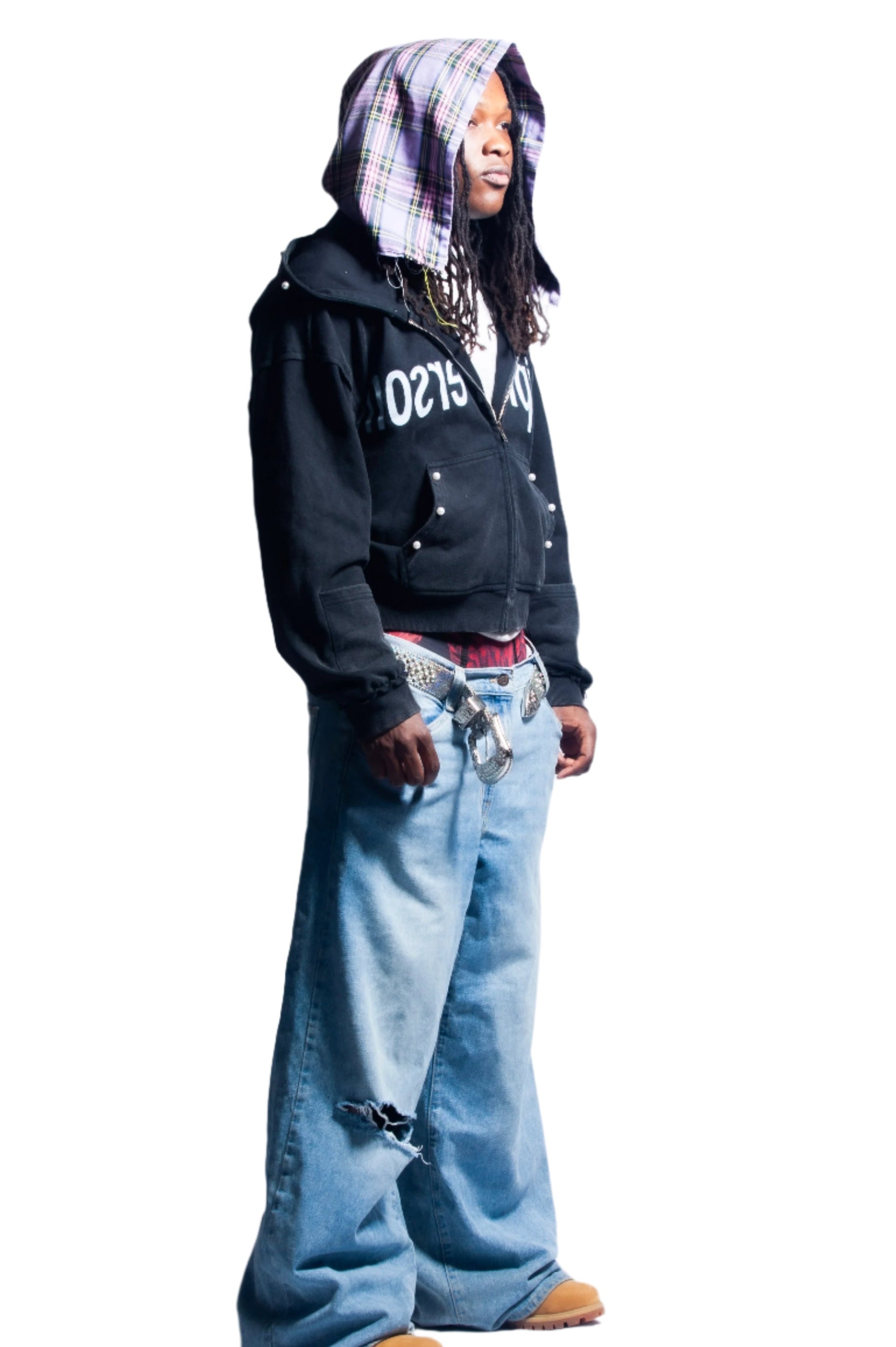 FLANNEL DOUBLE HOOD